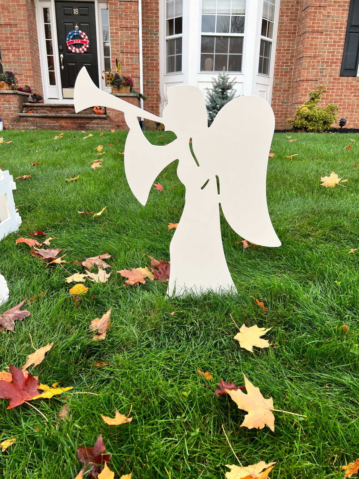 large outdoor nativity scene set